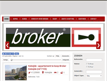 Tablet Screenshot of broker.be